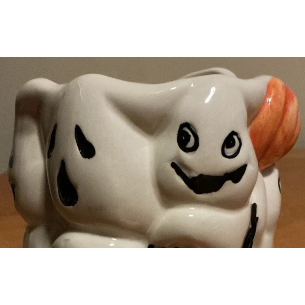 Unbranded Ghost And Pumpkin Halloween Coffee/Tea Mug - Picture 10 of 14